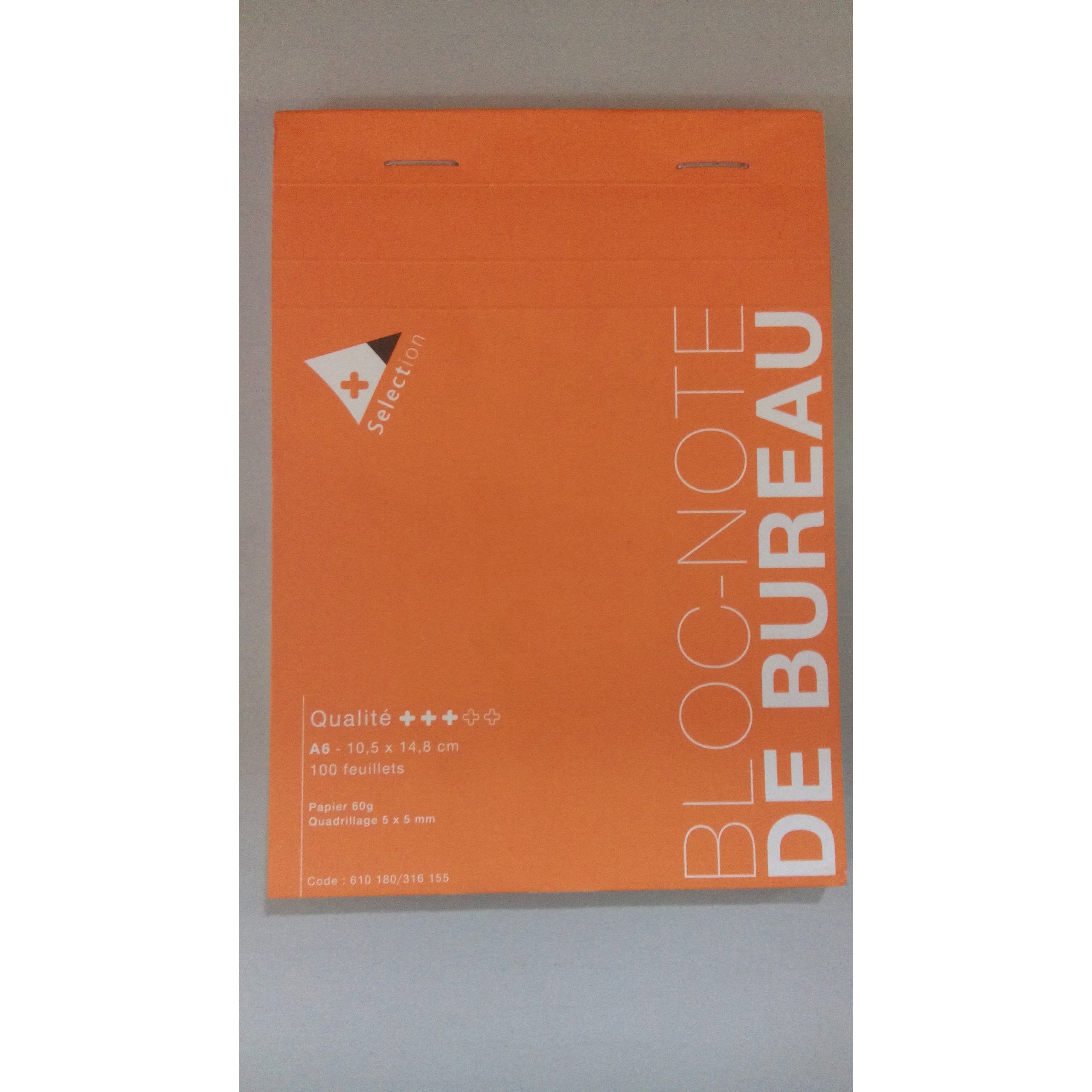 Bloc-notes A6 10.5x14.8cm 100f quad 60g -20% - GEO Gabon Shop Online