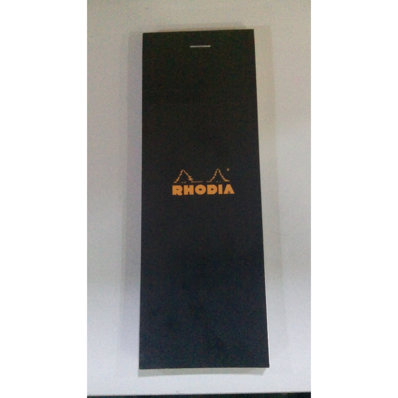 Bloc-notes noir N°8 7.4x21cm 80f quad 80g -20% - GEO Gabon Shop Online 