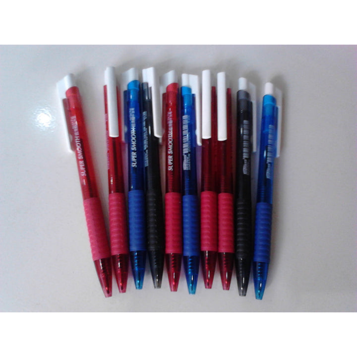 Stylo Roller medium 0.7 encres bleue/noire/rouge -20% - GEO Gabon Shop Online 