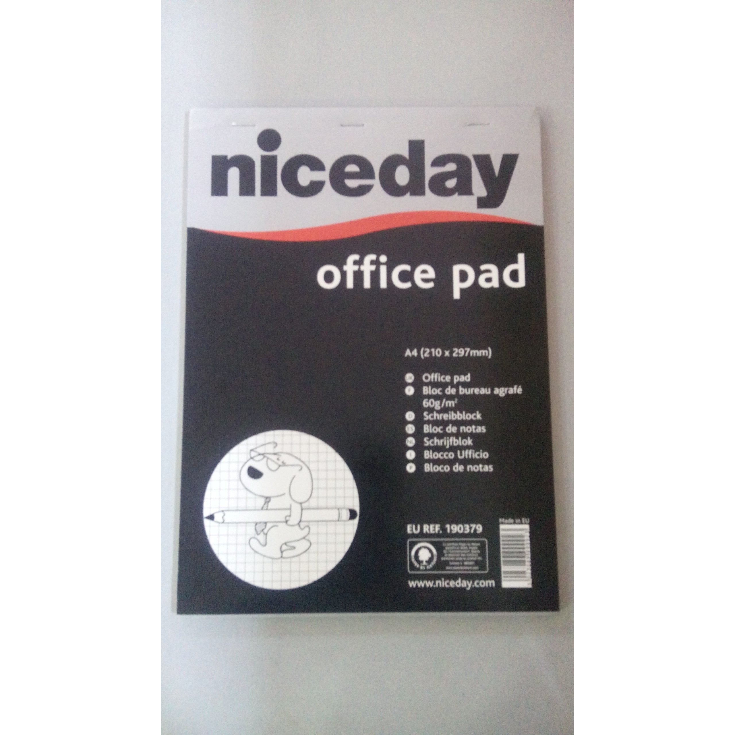 Bloc-notes A4 21x29.7cm 50f quad 60g -20% - GEO Gabon Shop Online