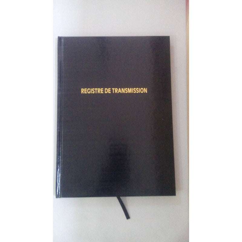 Registre de transmission A4 21x29,7 cm -20% - GEO Gabon Shop Online 