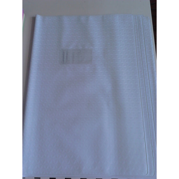 Protège-cahier 21x29.7 blanc -20% - GEO Gabon Shop Online 