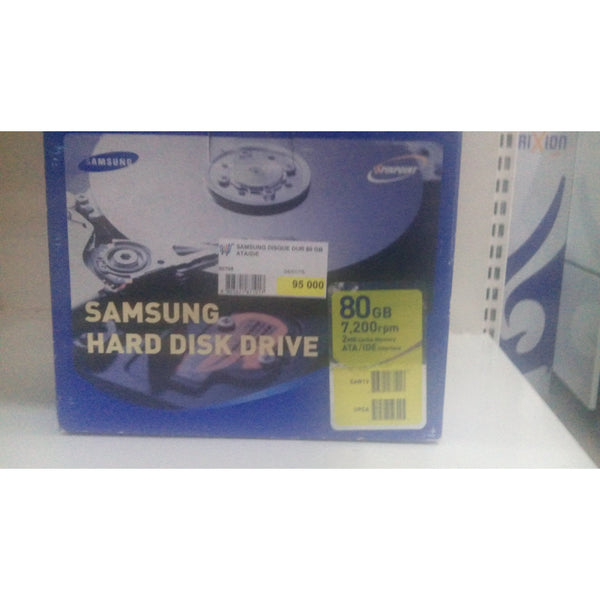 HD interne 3.5" PC desktop 80Gb ATA/IDE -50% - GEO Gabon Shop Online 