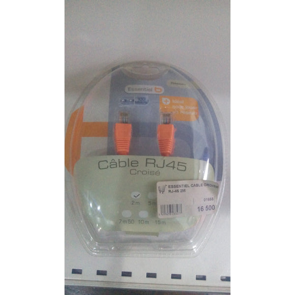 Cable Ethernet RJ-45 croisé 2m -30% - GEO Gabon Shop Online 