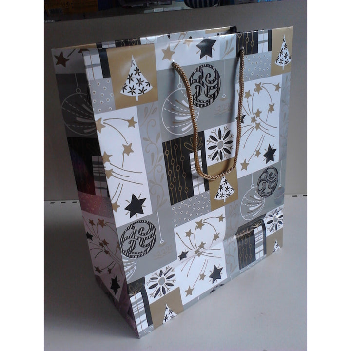 Sac cadeau Noël 26x13x32 - GEO Gabon Shop Online 