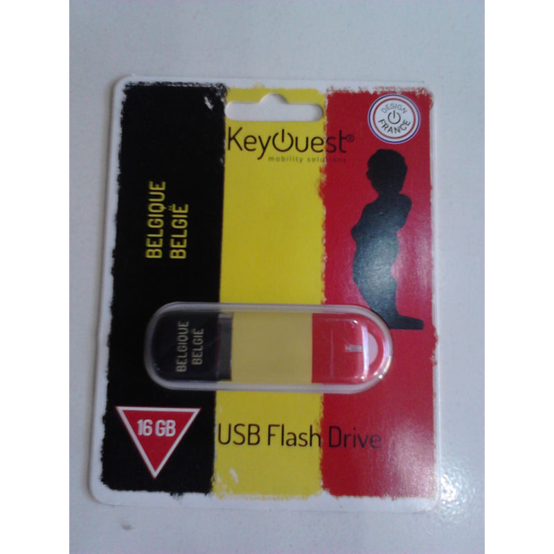Clé USB 16 Gb 2.0 KeyOuest Belgique -Destockage !!! - GEO Gabon Shop Online 