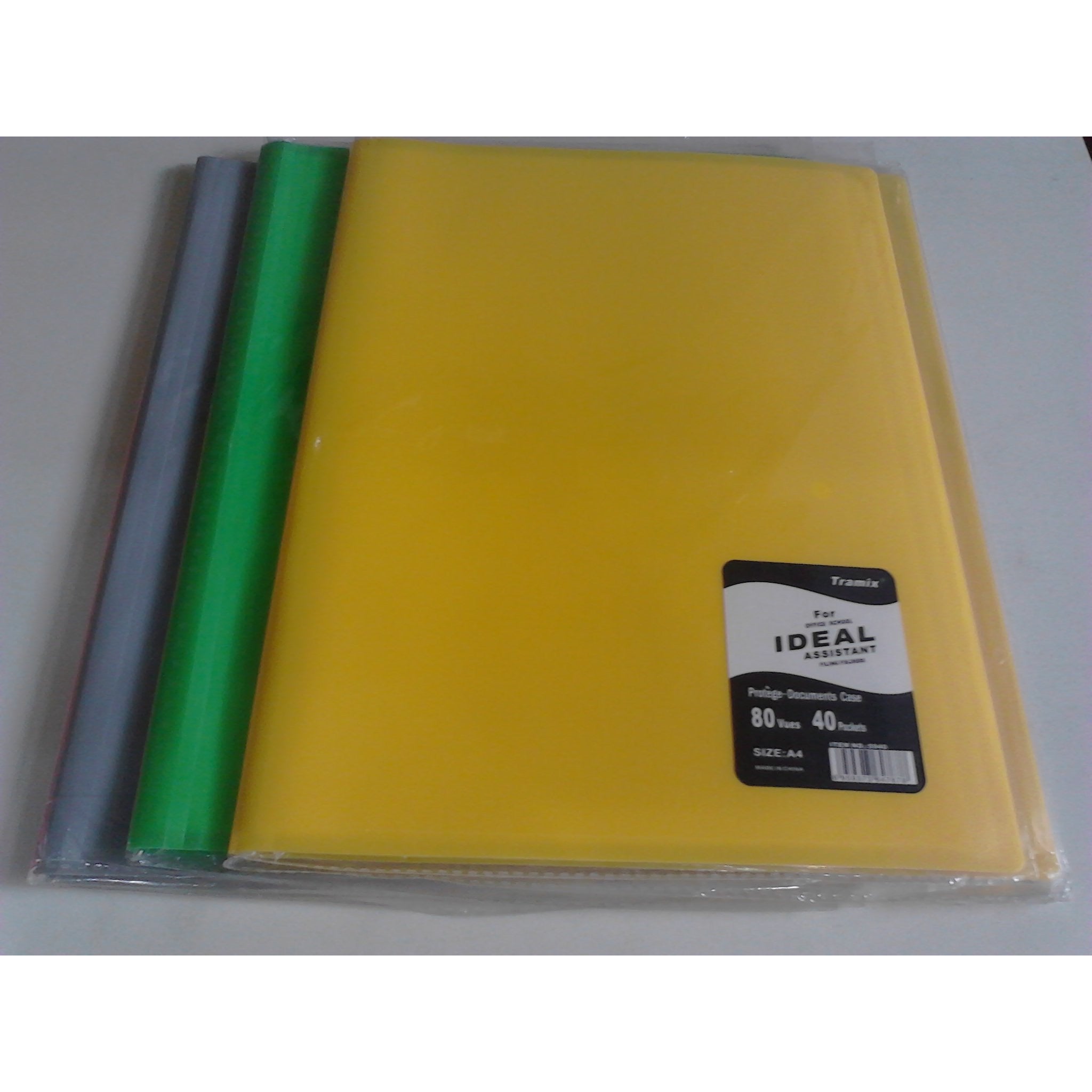 Porte-vues PP A4 80 vues -20% - GEO Gabon Shop Online 