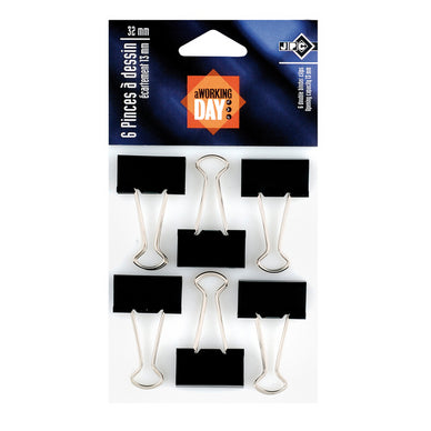 Pinces double clip 32mm -20% - GEO Gabon Shop Online 