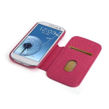 Etui/Coque Folio rose Galaxy S3 Destockage !!! - GEO Gabon Shop Online