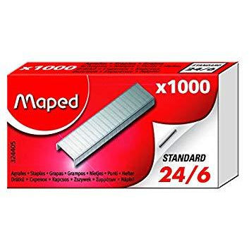 Agrafes Maped 24/6 bte de 1.000 -40% - GEO Gabon Shop Online 