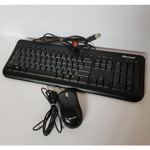 Clavier/Souris Filaire Microsoft noir -20% - GEO Gabon Shop Online 