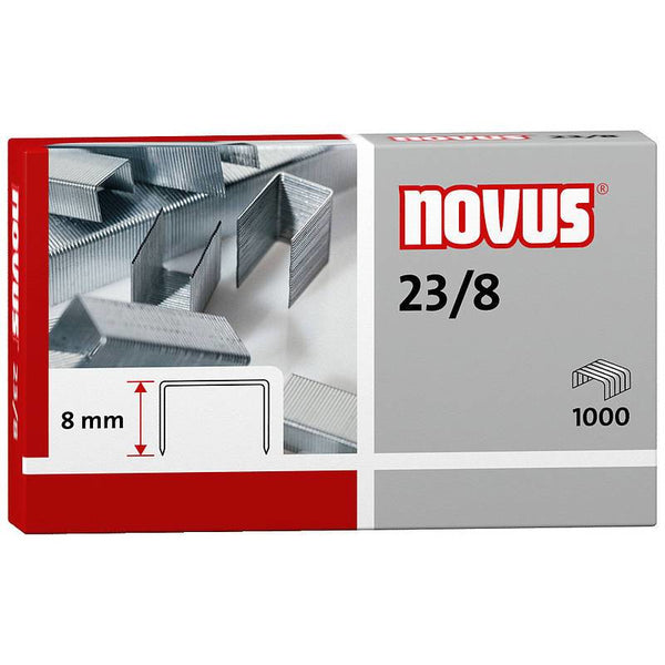 Agrafes Novus 23/8 bte de 1.000 -33% - GEO Gabon Shop Online 