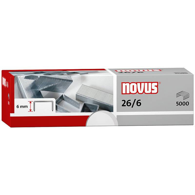 Agrafes Novus 26/6 bte de 5.000 -33% - GEO Gabon Shop Online