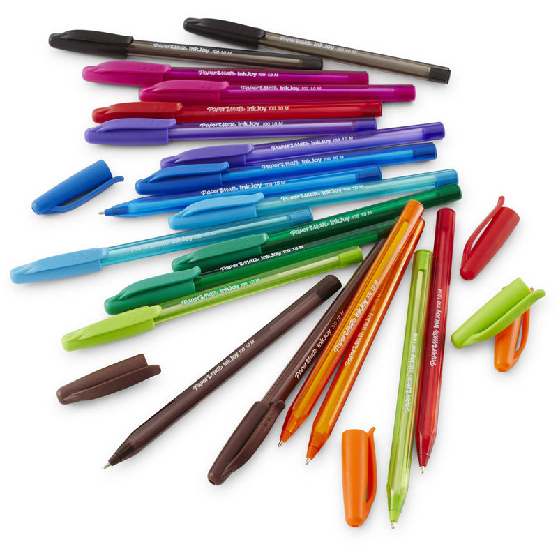 Stylo Bille médium 1.0 Inkjoy 100 Fun colors -20% - GEO Gabon Shop Online 