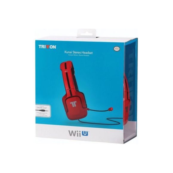 Casque-Micro rouge WII U -50% - GEO Gabon Shop Online 