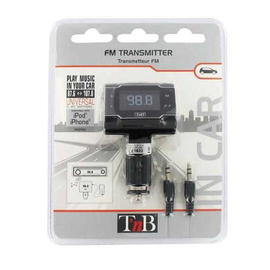 Transmetteur FM filaire Voiture -Destockage !!! - GEO Gabon Shop Online
