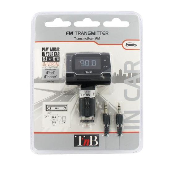 Transmetteur FM filaire Voiture -Destockage !!! - GEO Gabon Shop Online 