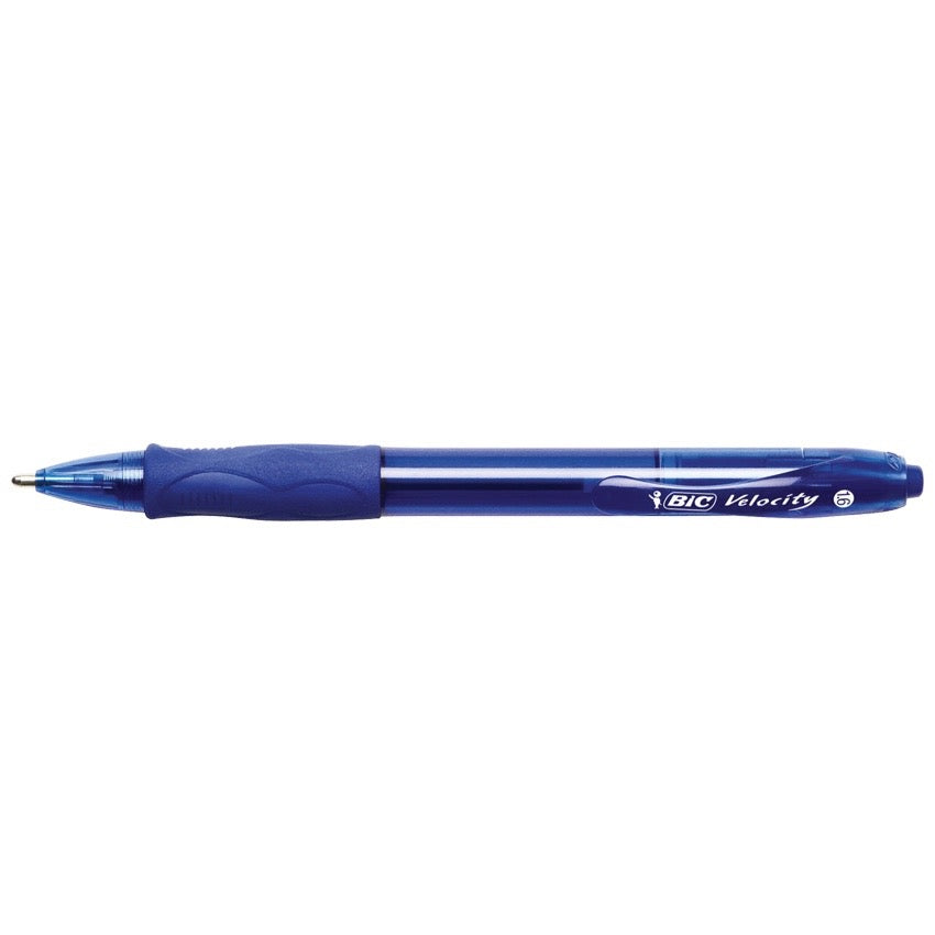 Stylo Bille médium 0.7 Velocity gel rétractable encre bleue -20% - GEO Gabon Shop Online 