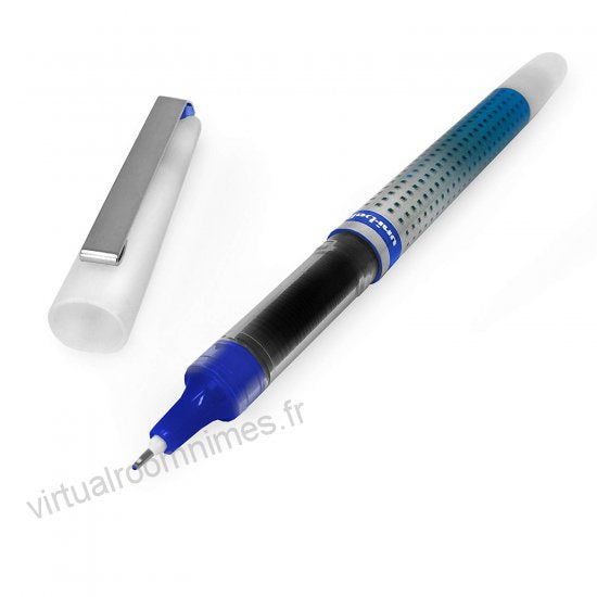 Stylo Roller medium 0.7 EYE Needle encre bleue -25% - GEO Gabon Shop Online 