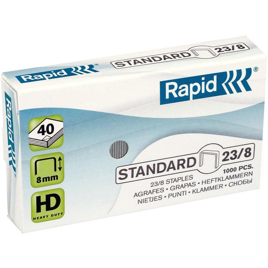 Agrafes Rapid 23/8 mm bte de 1.000 -20% - GEO Gabon Shop Online