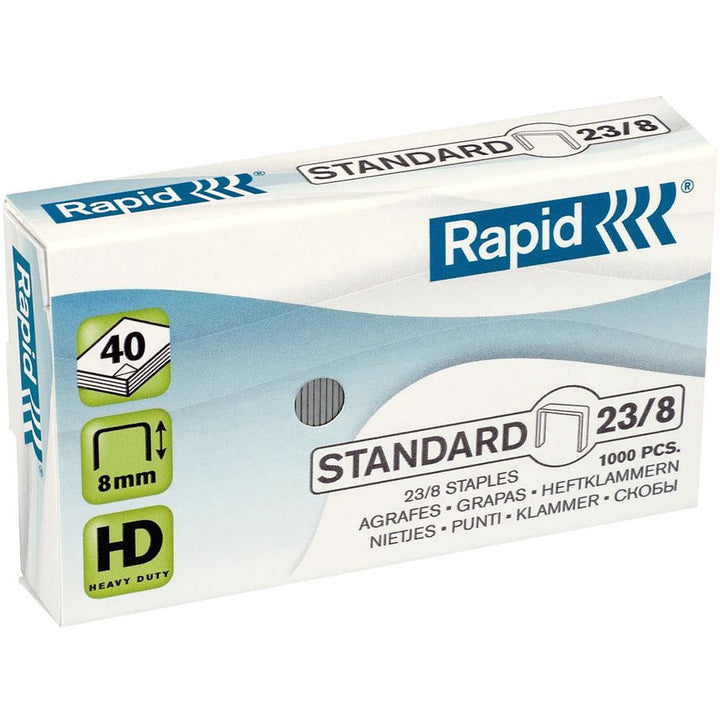 Agrafes Rapid 23/8 mm bte de 1.000 -20% - GEO Gabon Shop Online 