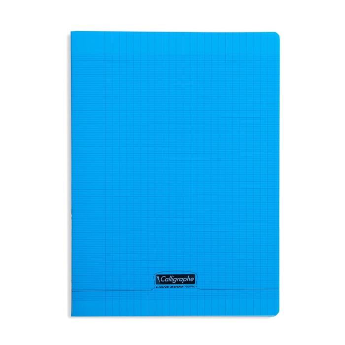 Cahier  24x32 96p seyes 90g bleu -20% - GEO Gabon Shop Online 