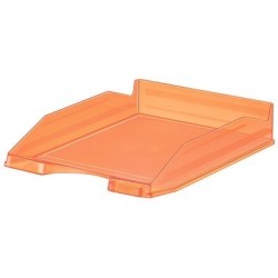 Corbeille à courrier Orange translucide -25% - GEO Gabon Shop Online 