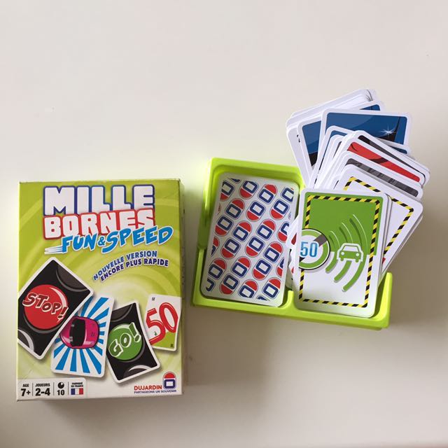 Jeu de Cartes MILLE BORNES Fun & Speed -5.000F - GEO Gabon Shop Online 