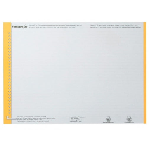 Feuilles étiquettes dossiers suspendus Tiroir paquet de 10 -20% - GEO Gabon Shop Online 