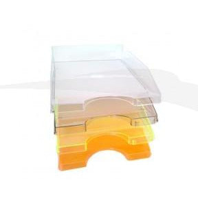 Corbeille à courrier Blanc translucide -25% - GEO Gabon Shop Online 