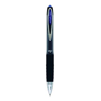 Stylo Roller médium 0.7 Signo 207 encre gel bleue -25% - GEO Gabon Shop Online 