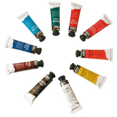 Gouache Tempera 10 tubes 10ml Ass Coul -25% - GEO Gabon Shop Online 