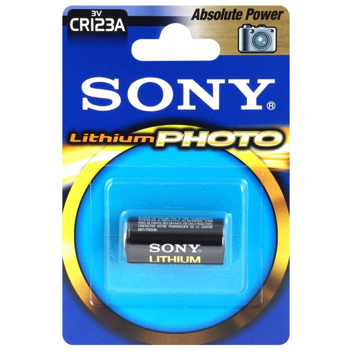 Pile Sony CR123A 3V LITHIUM -Destockage !!!