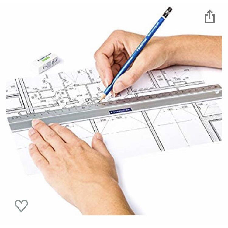 Règle Aluminium 30cm -33% - GEO Gabon Shop Online 
