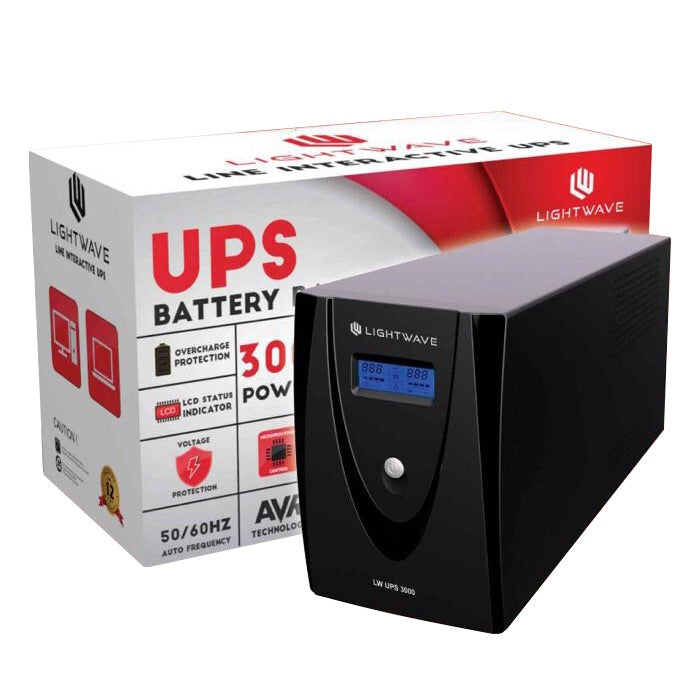 Onduleur LW UPS3000VA -10% - GEO Gabon Shop Online 