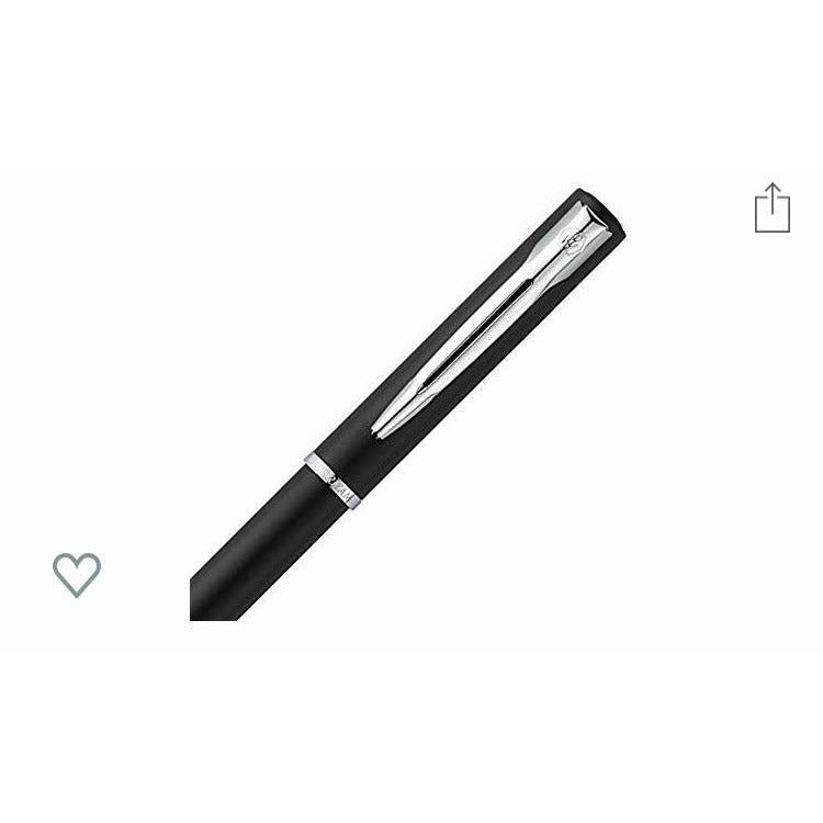 Stylo Bille Waterman Graduate Laqué noir mat encre bleue -33% - GEO Gabon Shop Online 