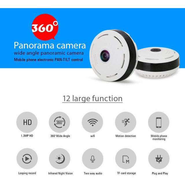 Caméra IP de Surveillance Wi-Fi -50% - GEO Gabon Shop Online 