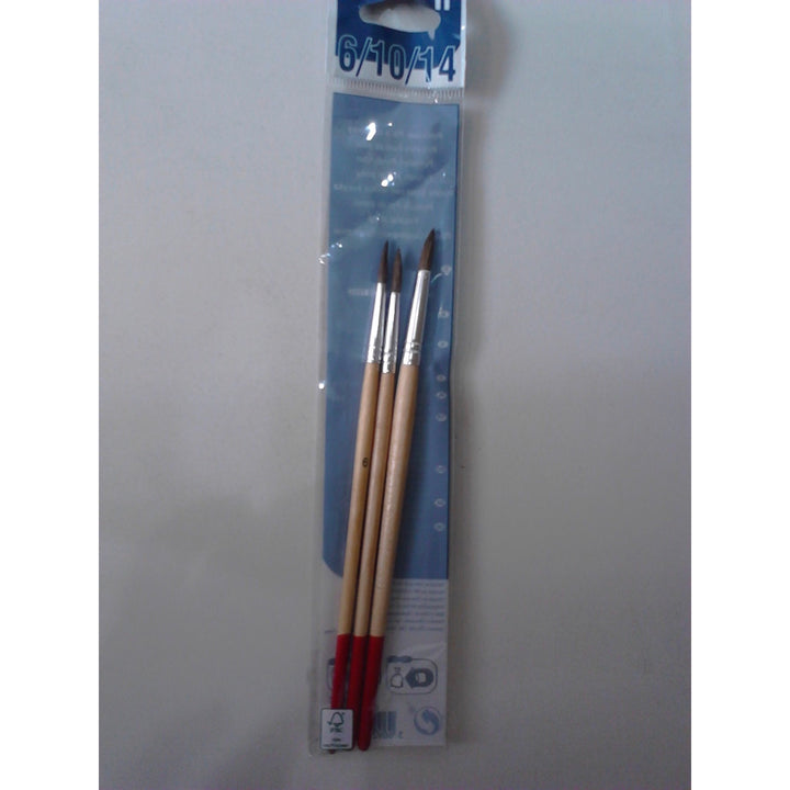 Pinceaux Ronds 6/10/14 set de 3 -20% - GEO Gabon Shop Online 