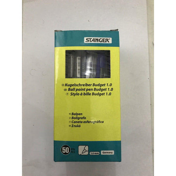 Stylos Bille Budget médium encre bleue boite de 50 -20% - GEO Gabon Shop Online 