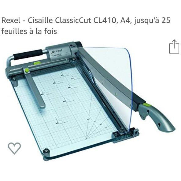 Massicot Cisaille A4 CL410 -37% - GEO Gabon Shop Online 
