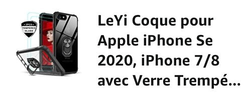 iPhone SE 2020 64 Go 4g/Lte + Coque Protection + chargeur induction -33% - GEO Gabon Shop Online 