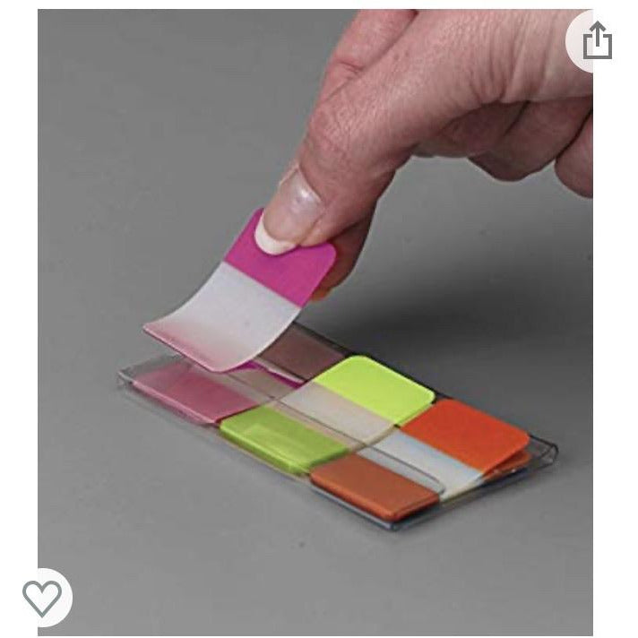 Post-it index 24x43mm violet/bleu/vert (3x20) -20% - GEO Gabon Shop Online 