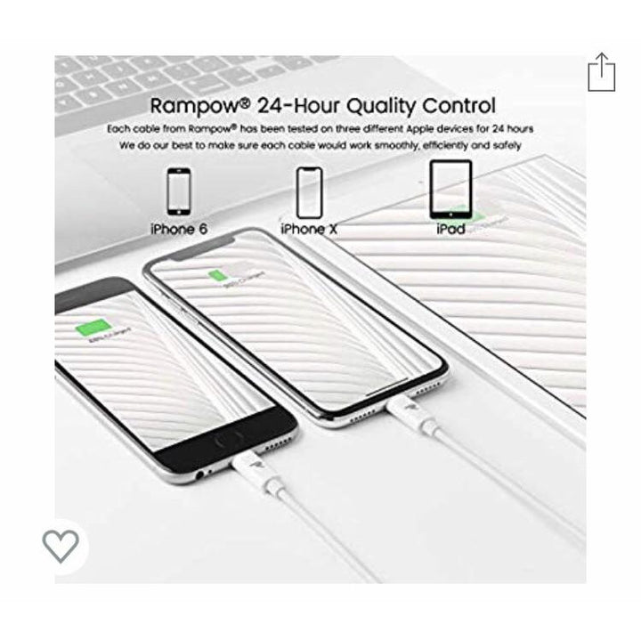 Câble LIGHTNING 1m haute qualité -20% - GEO Gabon Shop Online 