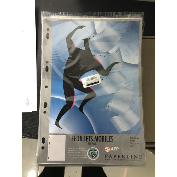 Feuillets mobiles 100p perforées A4 quadrillées -20% - GEO Gabon Shop Online 