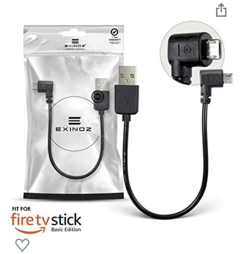 Câble alimentation pour Fire TV Stick/4K -33% - GEO Gabon Shop Online 