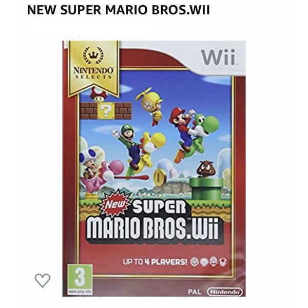 WII Jeu New Super Mario Bros -Destockage !!! - GEO Gabon Shop Online 