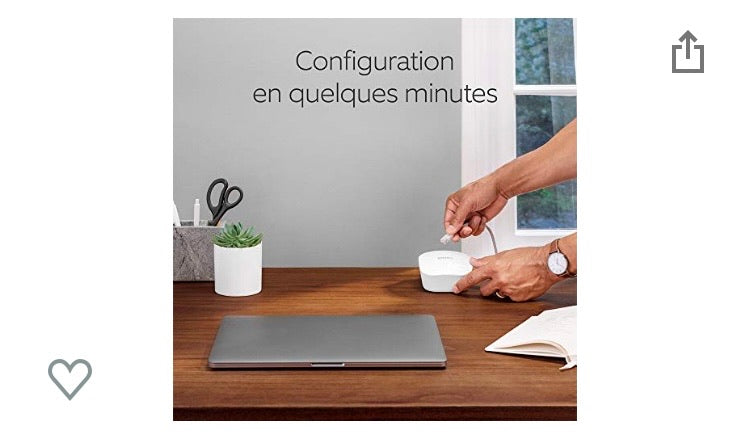 Wifi Système Mesh 3 Bornes eero + 3 Supports muraux -50.000f - GEO Gabon Shop Online 