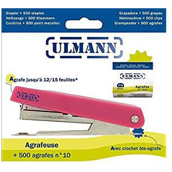 Agrafeuse Ulmann mini Bleu ou Vert + 500 agrafes -32% - GEO Gabon Shop Online 