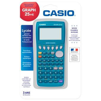 Calculatrice graphique GRAPH 25+E -25% - GEO Gabon Shop Online 