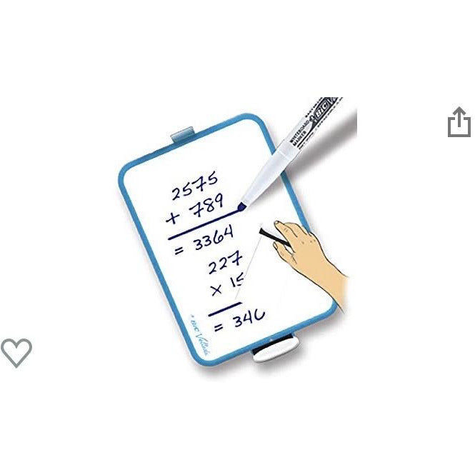 Ardoise effaçable double face + 2 accessoires -25% - GEO Gabon Shop Online 